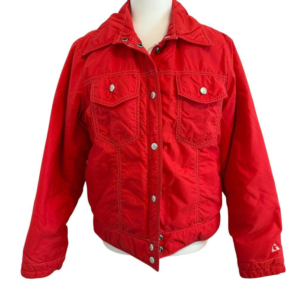 Vintage Gerry Weber Vibrant Red Down Jacket